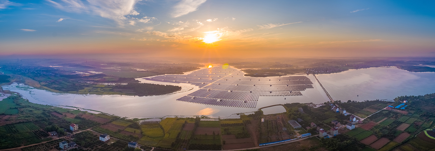 Kaiyun (中国)智能科技江西鄱阳123.235MW “渔光互补”型光伏发电扶贫项目